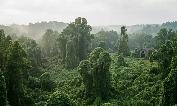 Kudzu: El Enigma Verde que Devora Bosques y Ofrece Sanación