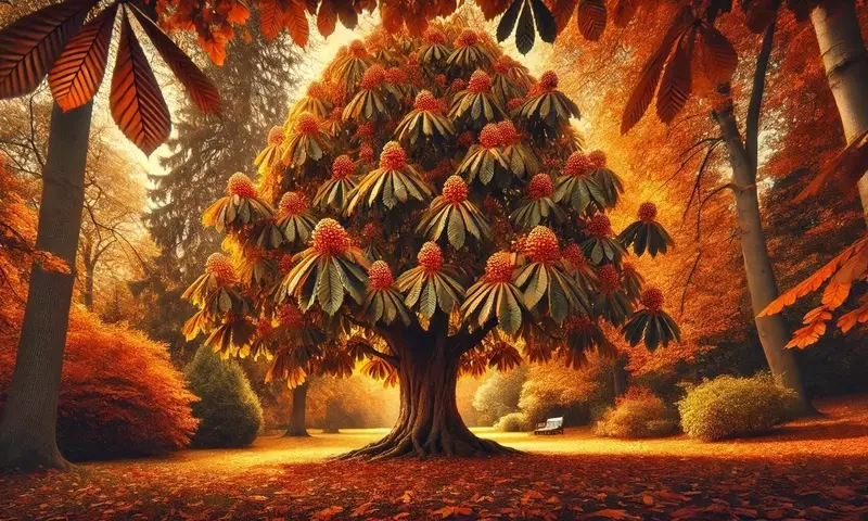 El Castaño Japonés (Aesculus turbinata): Guía Completa de Cultivo y Propiedades