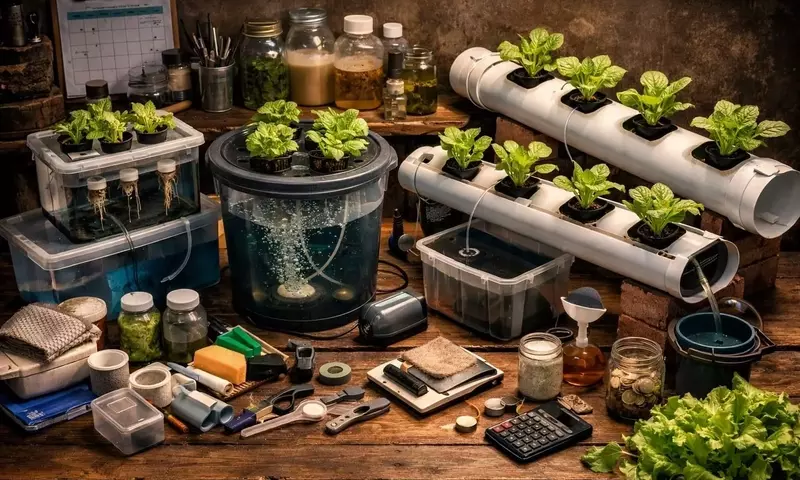 Cultivo Hidropónico Casero y Económico: Guía Completa