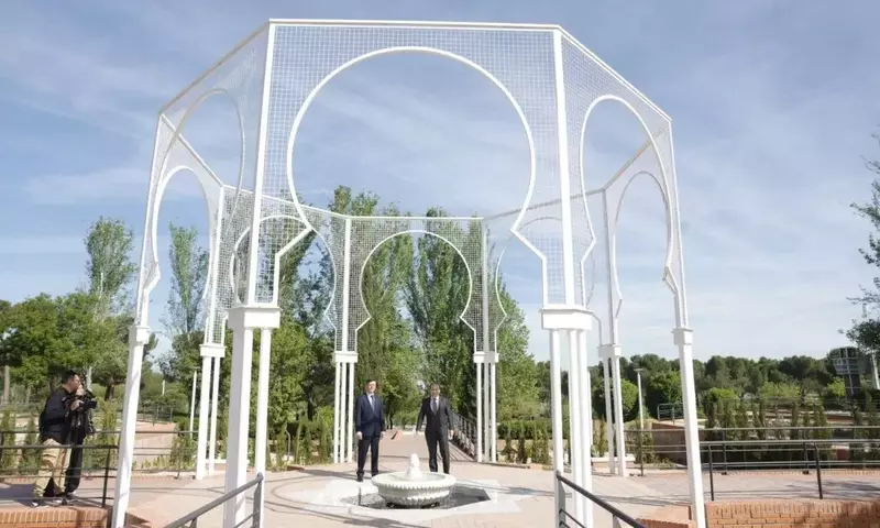 Renacimiento del Jardín Árabe del Parque Juan Carlos I
