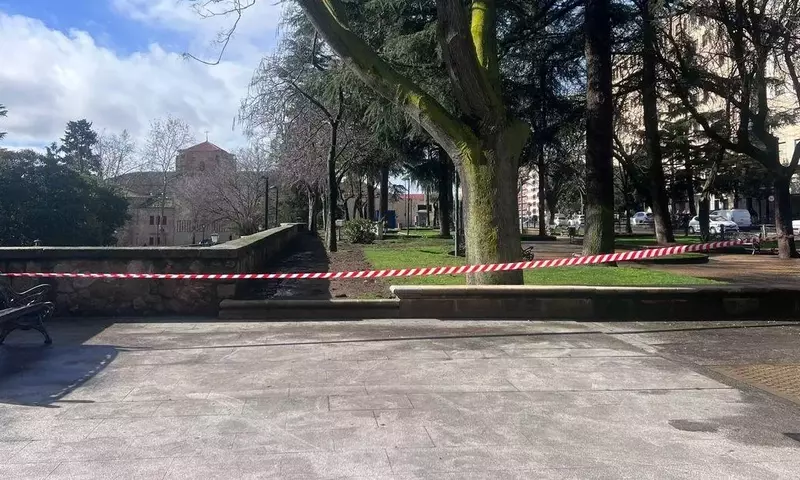 Cierre preventivo de parques en Salamanca por alerta de fuertes vientos