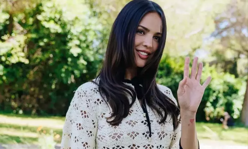 Eiza González's Elegant Crochet Ensemble at Zimmermann's French Riviera Celebration