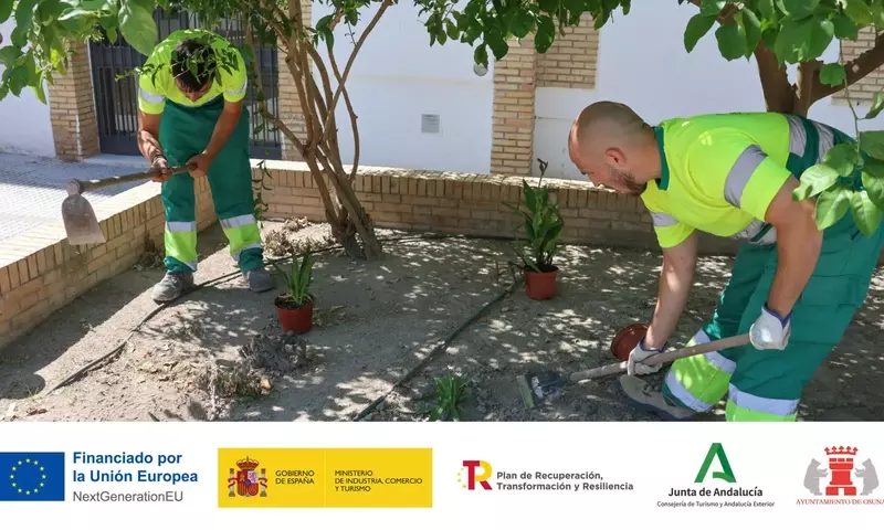 Osuna se Transforma con Corredores Verdes y Zonas de Sombra para Combatir el Calor Extremo