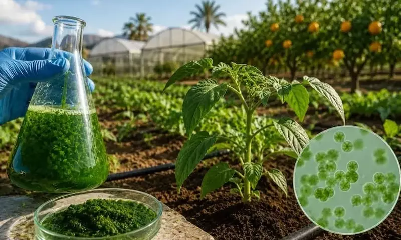 Innovación Agrícola: Microalgas Reducen el Uso de Fertilizantes Nitrogenados