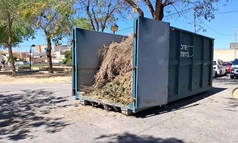 Murcia Lidera la Gestión Sostenible de Residuos Agrícolas con Cifras Récord en Recogida de Podas