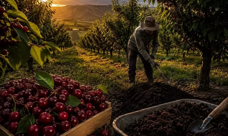 Protección de Cerezos: Desafíos Climáticos y Estrategias Preventivas