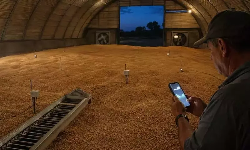 La Revolución Digital Rusa en el Almacenamiento de Granos: Sensores Móviles para una Conservación Óptima