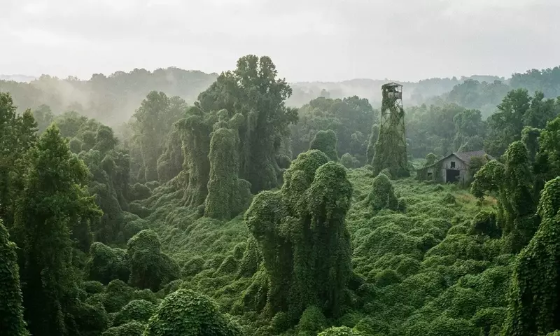 Kudzu: El Enigma Verde que Devora Bosques y Ofrece Sanación