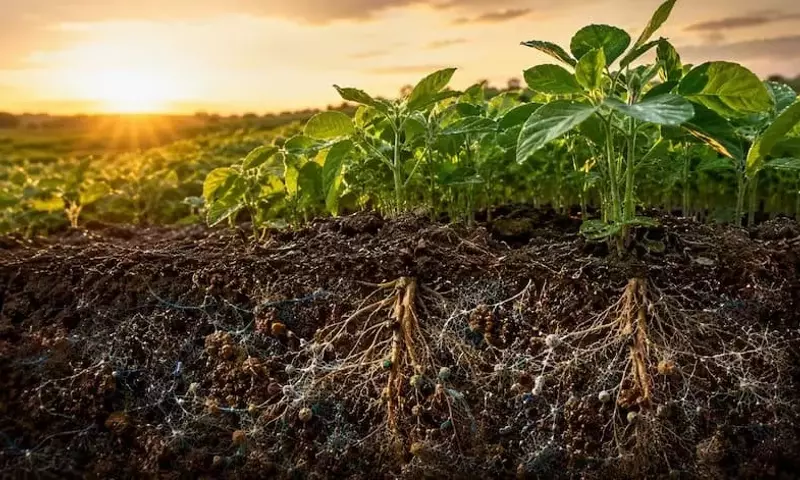 La interconexión entre el suelo, las plantas y los microorganismos impulsa una agricultura más sostenible