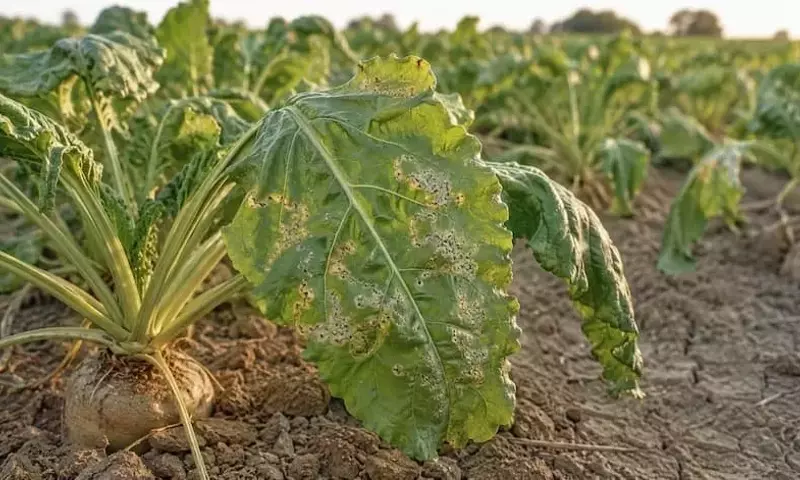 La Sequía y la Plaga de la Remolacha: Un Análisis Detallado de la Interacción Clima-Cultivo