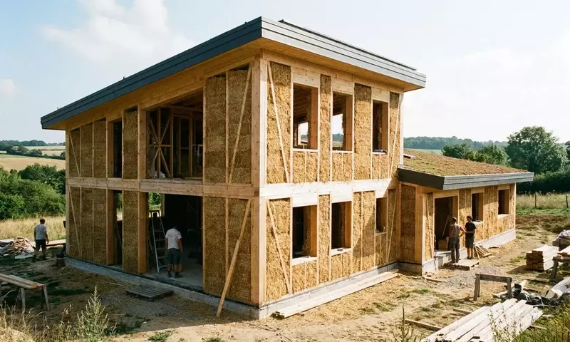 La Revolución de los Paneles Ecológicos de Paja: Innovación en Construcción Sostenible