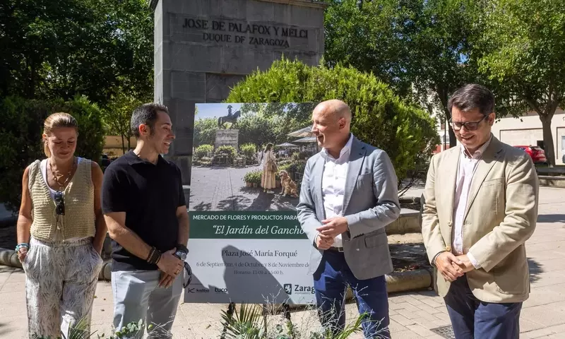 «El Jardín del Gancho»: Un Nuevo Polo de Encuentro en Zaragoza