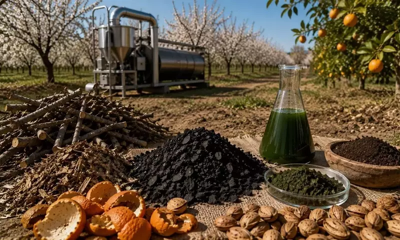 De residuos a energía: la innovadora transformación de la poda en biomasa
