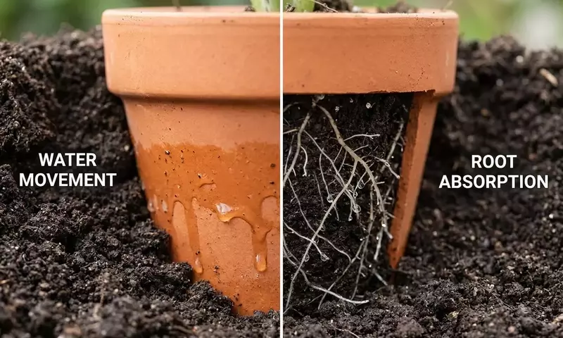 Riego Ancestral: Ollas de Arcilla para un Jardín Sostenible
