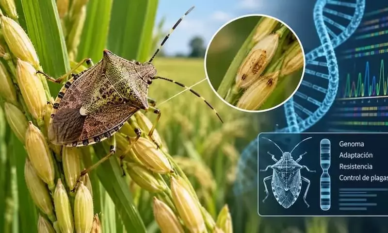Descubrimiento genético abre nuevas vías para el control de la plaga del arroz