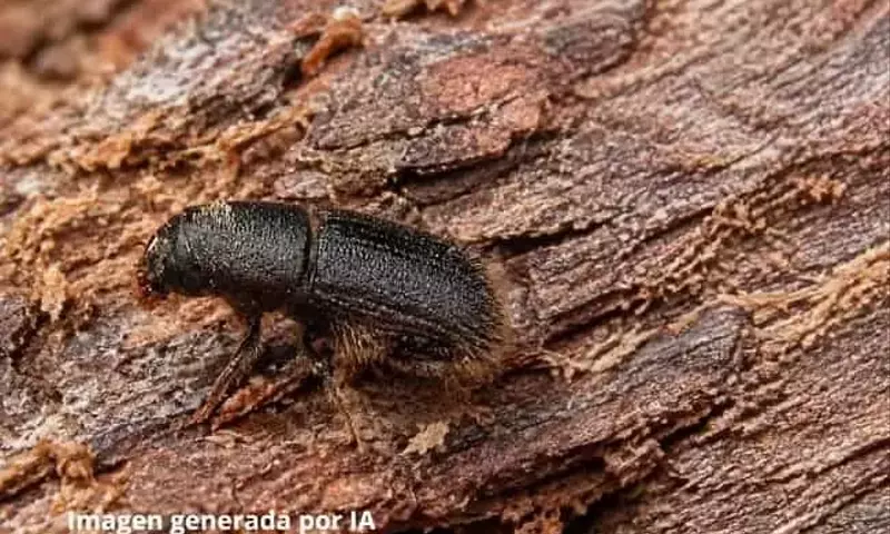 Chile Lanza Estrategia Innovadora para Proteger Exportaciones Forestales del Escarabajo del Pino
