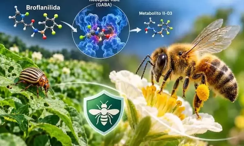 Investigadores revelan método para mitigar el riesgo de la broflanilida para las abejas
