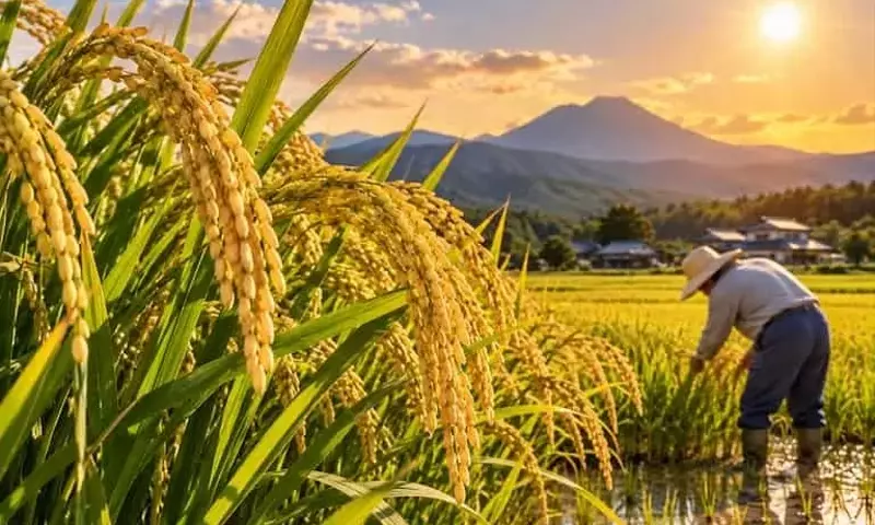 Japón Transita Hacia Variedades de Arroz Resilientes al Calor Extremo