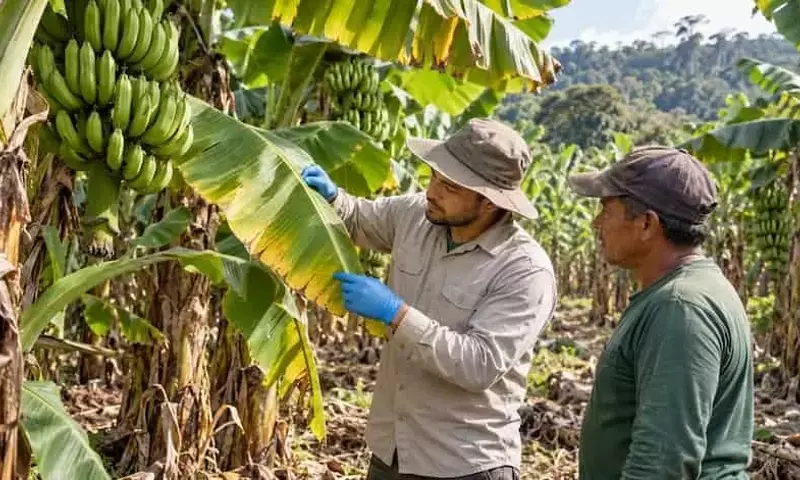 Brasil intensifica medidas sanitarias contra el Moko del banano