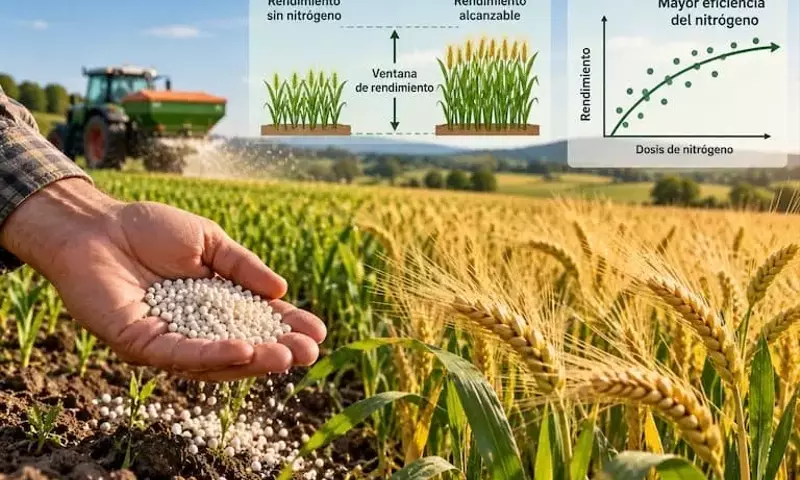 Optimización del Nitrógeno en Cereales: Un Nuevo Enfoque para Trigo, Cebada y Avena