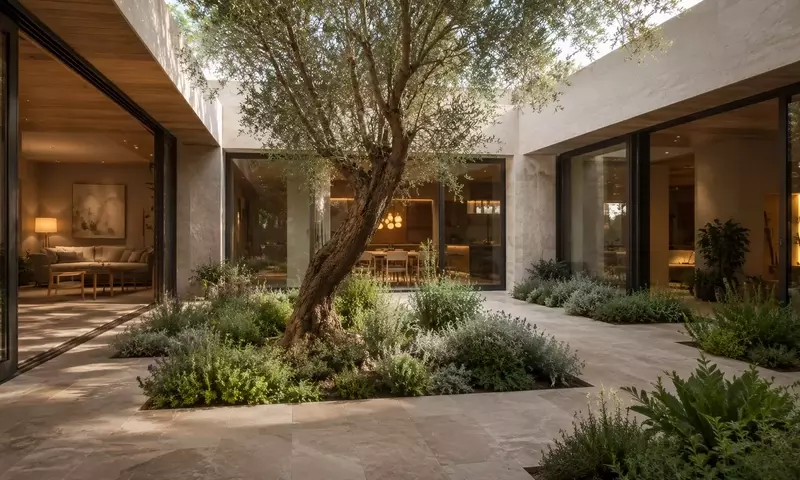 Diseño Arquitectónico Moderno: La Importancia del Patio Central en el Hogar