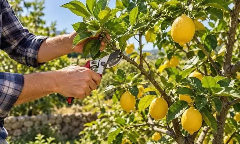 La Poda Estratégica del Limonero para Optimizar la Cosecha y Preservar su Vigor