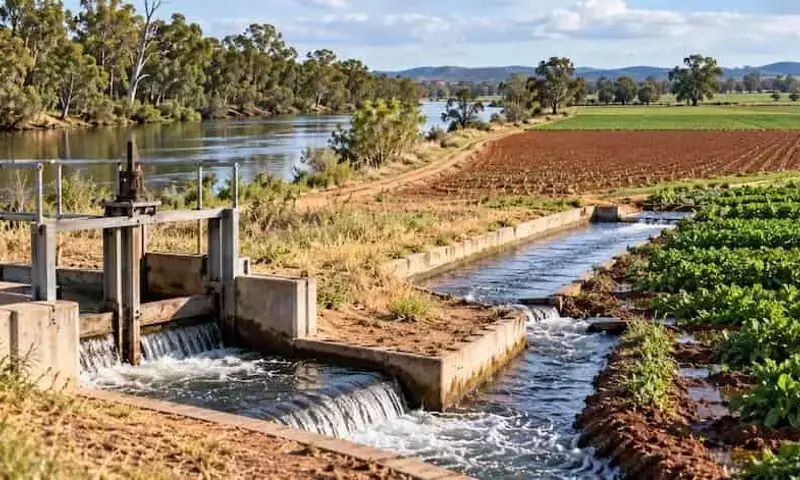 Baja el Precio del Agua de Riego en Australia en Medio de la Disminución de Reservas Hídricas